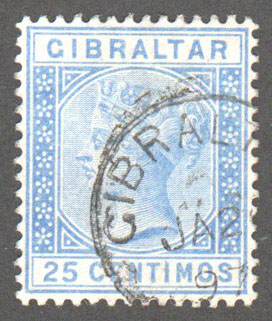 Gibraltar Scott 32 Used - Click Image to Close